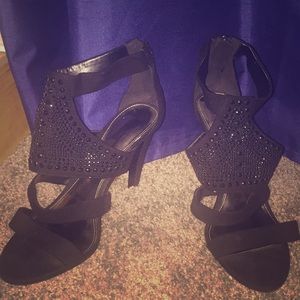 Black Audrey Brooke Stiletto Heels